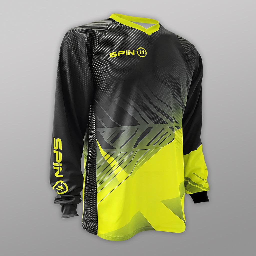 SPORT DH MTB Long Sleeve Jersey Buy Custom Cycle Triathlon Clothing from Spin11 Custom Pro Wear For You Spin11 The Official Technical Clothing Supplier of Cycling Ireland