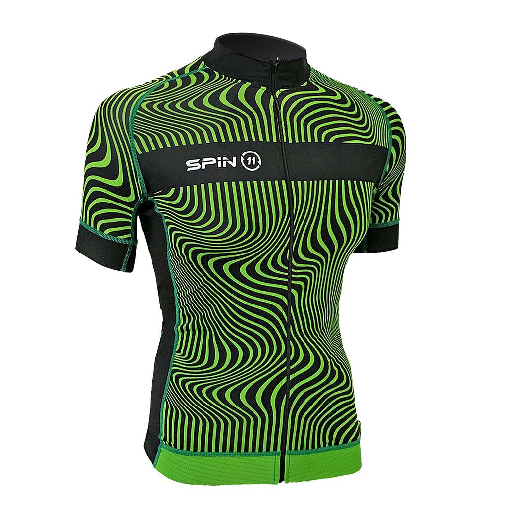 S+ Green&Black Short Sleeve Speed Jersey