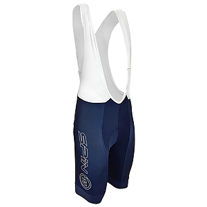 S+ Navy/White Bib Shorts