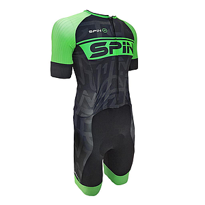 S+ Plus Race Suit Black/Green